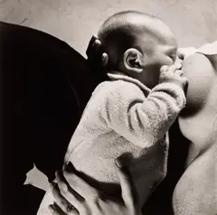 John McClellan with Diana by Peter Hujar, 1981, Gelatin silver print, offered Nov 2023