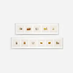 Taryn Simon, Cuban Cigars (Prohibited), 2010, Complete set of 11 archival pigment prints, framed within two plexiglass boxes