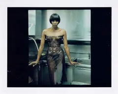 Naomi Campbell, Claridge's, London by Steven Klein, 1 January 2007, Unique colour Polaroid Type 100 print, offered Nov 2023
