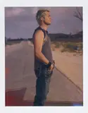Steven Klein, Brad Pitt, Palmdale, CA, 26 July 2005, Unique colour Polaroid 8x10 print