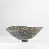 Rupert Spira, Large deep oval 'Poem' bowl