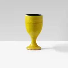 Chalice by Georges Jouve, circa 1955, Glazed earthenware, sold Apr 2023