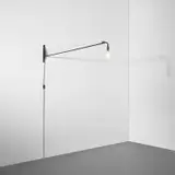 Pivoting 'Potence' wall light by Jean Prouvé, circa 1947, Painted steel, sold Apr 2023