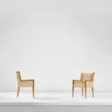 Jean Royere, Pair of armchairs