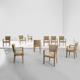 Paul Dupré-Lafon, Set of ten armchairs