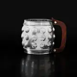 Tankard by Jean Puiforcat, circa 1943, Silver, Brazilian rosewood, crystal, offered Apr 2023
