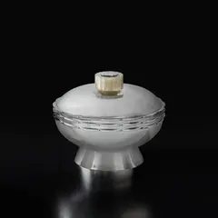 Jean Puiforcat, Tureen, 1937-1945, Silver, white onyx