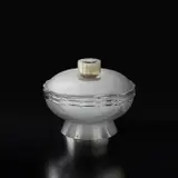 Jean Puiforcat, Tureen, 1937-1945, Silver, white onyx