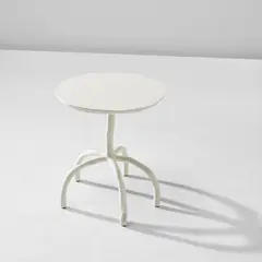 Maarten Baas, Side table, from the 'Clay' series, 2019, Industrial pigmented clay-covered steel