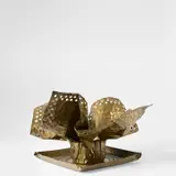 Carlo Bugatti, Centrepiece, circa 1902, Brass