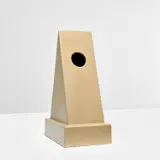 Vase, model no. 'Y36', from the 'Yantra di Terracotta' series by Ettore Sottsass, circa 1969, Glazed earthenware, offered Apr 2023