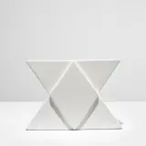 Vase, model no. 'Y30', from the 'Yantra di Terracotta' series by Ettore Sottsass, circa 1969, Glazed earthenware, sold Apr 2023
