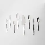 'Diamond' flatware service for 10 by Gio Ponti, circa 1958, Precious metal, stainless steel, offered Apr 2023