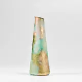 Rare vase by Gio Ponti and Paolo De Poli, circa 1951, Enamelled copper, sold Apr 2023