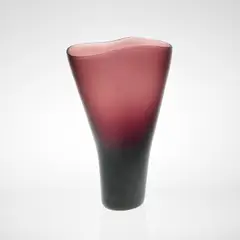 Tobia Scarpa, Large vase, model no. 8507, circa 1959, Battuto coloured glass