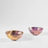 Fausto Melotti, Two bowls, circa 1960, Glazed ceramic