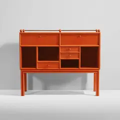Josef Hoffmann, Unique sideboard, circa 1927, Painted wood