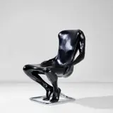 Ruth Francken, 'Homme' chair, designed 1971, Polyurethane foam, chrome-plated steel