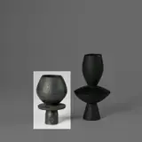 Hans Coper, Cup on stand with central disc