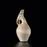 Lucie Rie, Pitcher, circa 1984, Mixed clays producing an integral spiral beneath the glaze