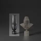 Hans Coper, Rare black 'Cycladic' form