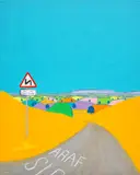 Duncan McCormick, The Road Home, 2020, acrylic on canvas