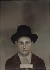 Sarah Ball, Burglar, 2012, oil on gessoed panel