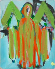 Passage by Josh Smith, 2019, oil on linen, sold Apr 2023