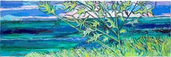 Maxim Kantor, Thistle on the Shore, 2022, oil on canvas
