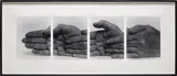 John Coplans, Self-Portrait (SP 25 88), 1988, gelatin silver print, in 4 parts