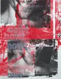 Hannah Perry, smile when you say that (Mirror yes), 2014, silkscreen on mirror