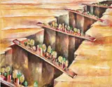 David Breuer-Weil, Bridges, 2006, oil on canvas
