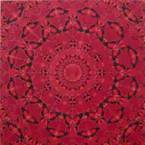 H10-4 Suiko (from The Empresses) by Damien Hirst, laminated Giclée print on aluminium composite panel, screen printed with glitter, sold Apr 2023