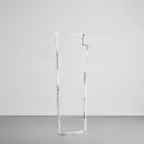 Sara Barker, Untitled, 2009, painted newspaper, glue and Mastik on aluminium