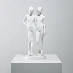Don Brown, Yoko XII (Twin), 2004, acrylic paint and acrylic composite