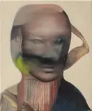 George Rouy, Fear of my own oblivion, 2022, acrylic and oil on canvas