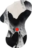 Harminder Judge, Untitled (eye in eye rising), 2022, plaster, polymer, pigment, scrim and oil
