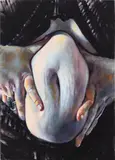 Lydia Pettit, Presentation, 2022, oil on linen