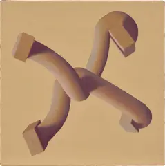 Benjamin Walter Spiers, X, 2017, oil on linen