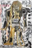 Jonathan Meese, "Keine Anarchie" ist immer Kunst: das Zusatzstofftierchen de Large Brüllt nur geilste Zukunft (Lady Milchbart)