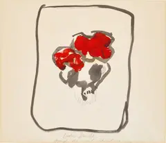 Marlene Dumas, Exotic Death. beyond the usual alternatives., 1984, watercolour, gouache and graphite on paper