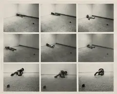 Dan Graham, Roll, 1970, gelatin silver print
