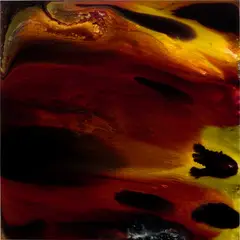 Keith Tyson, Nature Painting, 2006, coloured resin on mirrored glass mounted on aluminium