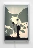 Kota Ezawa, Ansel Adams, 2005, Duratrans transparency and lightbox