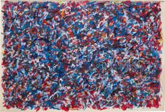 Untitled (Bullshit, Bullshit) by John McCracken, 1975, watercolour and gouache on paper, sold May 2023
