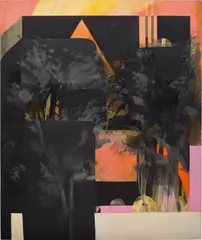 Phoebe Unwin, Design on Air, 2008, oil on linen