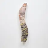 Gavin Kenyon, Untitled, 2013, plaster, pigment and fur