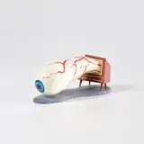 Jim Shaw, Dream Object (Eyeball TV Model), 2006, enamel paint and gold leaf on Epoxy, wood, steel and polyester