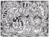 Sam Cox, Untitled, 2016, marker pen on paper