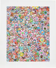 ∞∞∞ (Infinity) by Takashi Murakami, 2020, archival pigment print on wove paper, sold May 2023